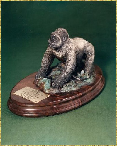 Mountain Gorilla for African Wildlife Fund